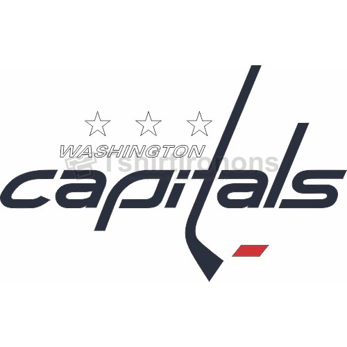 Washington Capitals T-shirts Iron On Transfers N370 - Click Image to Close